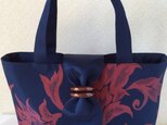 帯バッグ〜花更紗〜の画像