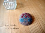 ohana broche tweed raspberryの画像