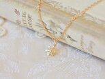 GN62スノーフレークネックレス