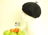 【ご予約品】Apple Beret ブラック A01-7の画像