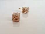 送料無料 cube pierce 『beige 』/14kgfの画像