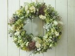 【ご予約品】オレガノとスモークツリーの野原のリース