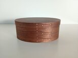 Shaker Oval Box #5 - ブラックウォルナット