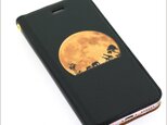 iphone12 ケース 手帳 月 moon カスタムの画像