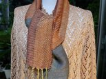 手織りマフラー