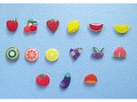 【選べるピアス】果物と野菜【1ペア受注製作】の画像