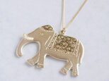 Elephant pendant [P019K10]の画像