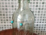 ターコイズシルバーピアス