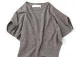 dolman top（charcoal)の画像