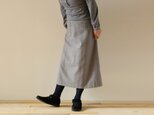 シンプルスカート(トップグレイフラノ)#68