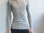 ens-T0005 A (size3) henley neck l/s teeの画像