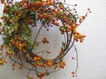 オレンジの実のwreath