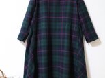 一枚限定★ウール チェックワンピース★