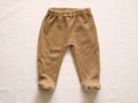 ベージュのふわもこピクシーパンツ (65cm)