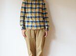 Cotton check shirt LADY'Sの画像