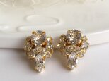 Crystal jewel pierce (earring)の画像