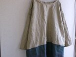 リネン切り替えチュニック