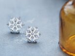 雪の結晶 ピアス シルバー925