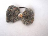 knitのリボン「グレー」