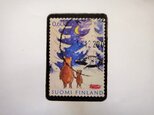 フィンランド　2008年切手ブローチ326