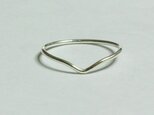 straight V shape ring　sv