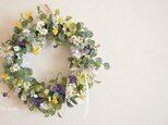 ちいさな　すみれ草：wreathの画像