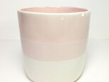 Meoto cup / M (Pink-white)の画像