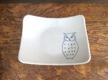 フクロウの角皿