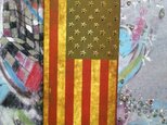 ∲送料無料∲　ビンテージプリント米国旗iPhone5ケースの画像