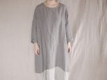 big twotone onepiece　(blue gray)