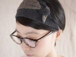 resale▼ patchwork turban <navytone>の画像