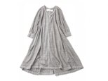 u neck one-piece（gray)の画像