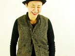 ojisan vest/ black Womenの画像