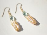Pearl×Fluorite*pierceの画像