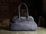 Vintage がま口調Bag限定1本#navyの画像