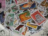 Cat 使用済み 世界切手20枚(アソート)の画像