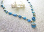 ☆再販☆　地中海　Roman Glass Seaside Necklaceの画像