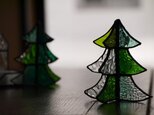 【kさまオーダー品】ステンドグラス　クリスマスツリー ｆの画像