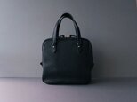 < K様ご注文 >square hand bag (black)の画像