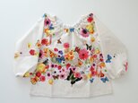 花と蝶～長袖スモック　80～120サイズ