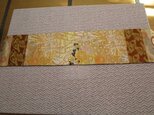 K♪花hana花♪パッチワーク帯テーブルセンターの画像