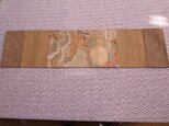 N♪花hana花♪パッチワーク帯テーブルセンターの画像