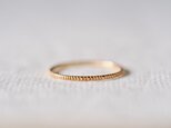 Milled Stacking Ring Fineの画像