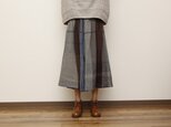 wide pants SHORT wool70%の画像