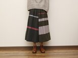 wide pants SHORT wool70%の画像