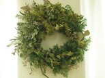 green　wreath(large）の画像