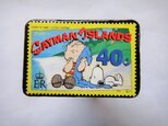 ケイマン諸島　切手ブローチ 470の画像