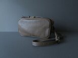 <s様ご注文>rectangle shoulder bag (gray)の画像