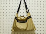 ナイロン2wayショルダーバッグ 「 Helmet S」(Beige)の画像