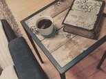 コーヒーテーブル・サイドテーブル【アイアンサイドテーブル/Iron Side table】の画像